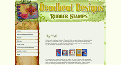 Desktop Screenshot of deadbeatstamps.com